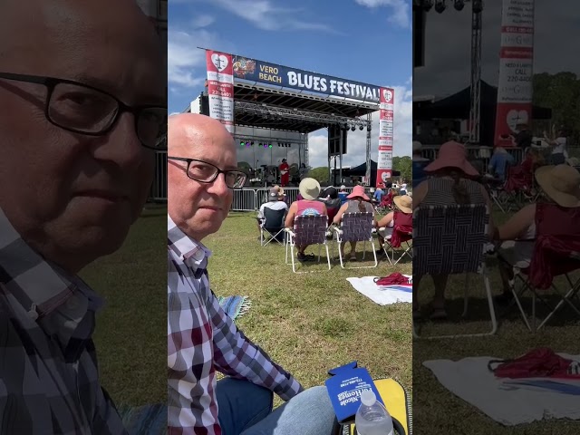 Vero Beach Blues Festival - it’s getting hot out here