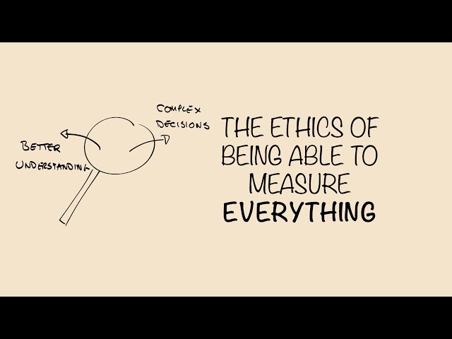 The ethics of being able to measure everything - an ethical perspective on the measurement conundrum