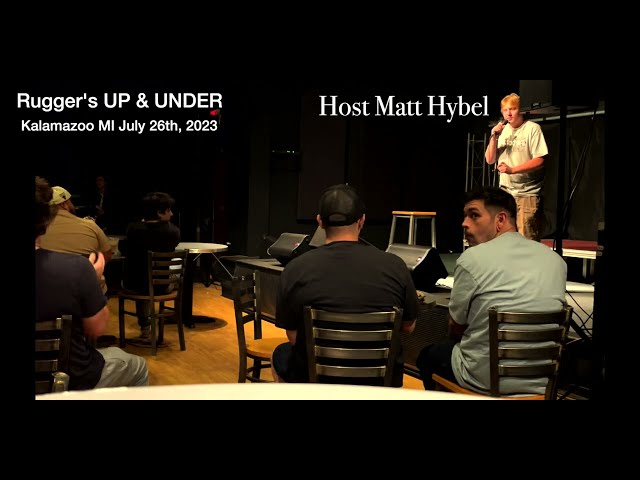 Stand Up Comedy🎤 Just The Tip in Kalamazoo MI. Rugger’s Up & Under