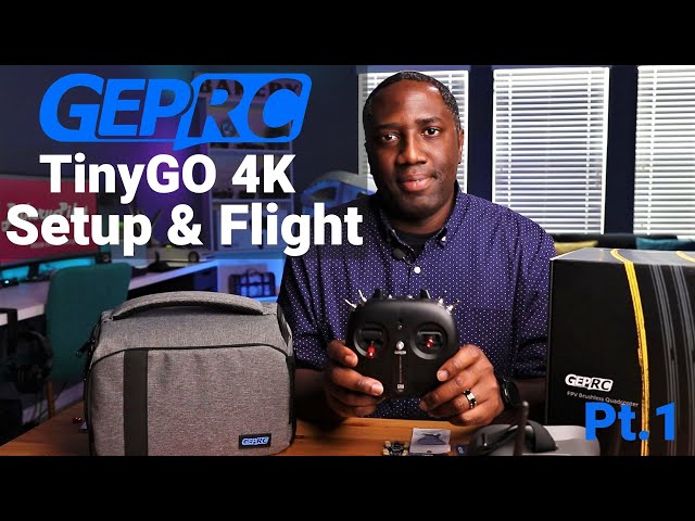 GEPRC TinyGO Setup & 1st Flight | A first time FPV Pilot's Perspective (Pt.1)