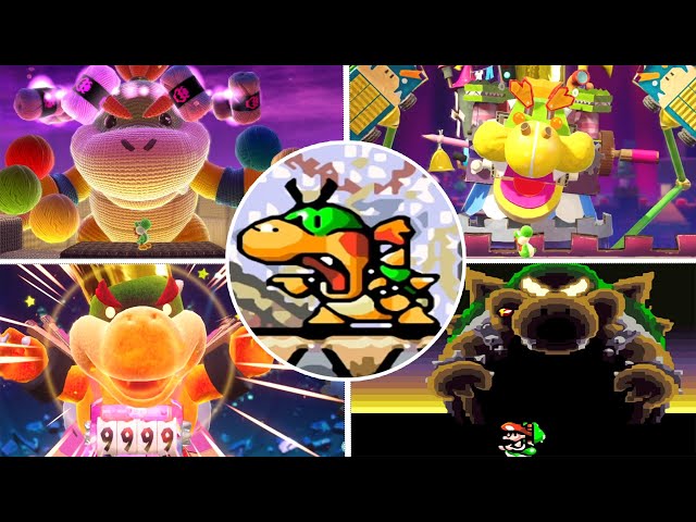 All Final Bosses in Yoshi's Game Series (No Damage)