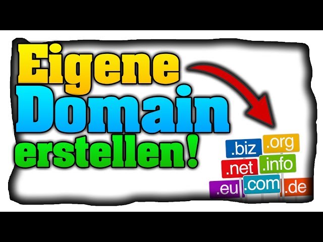 Eigene Domain erstellen! (Kostengünstig) - Tutorial | ConFace