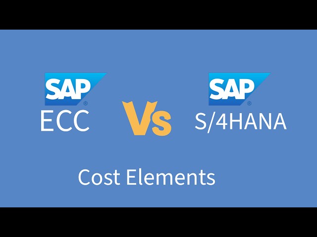 Primary vs Secondary Cost Elements in SAP: ECC vs S/4HANA Explained #learnSAP
