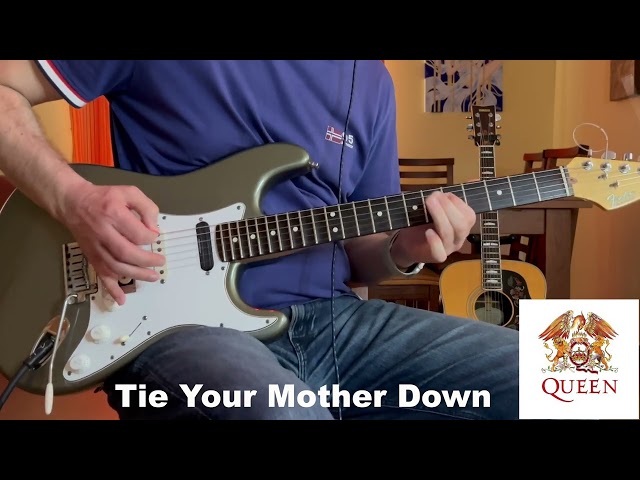 QUEEN - Tie Your Mother Down Guitar Cover