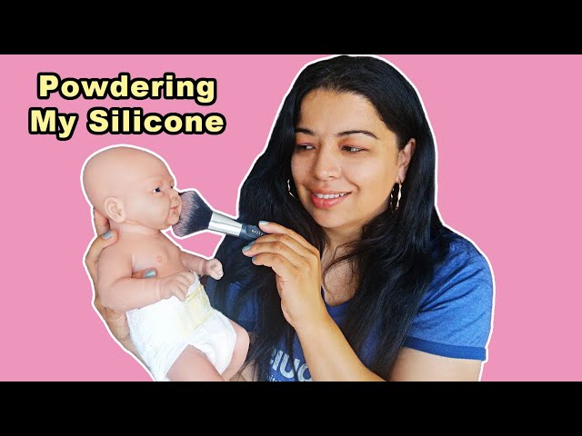 Powdering , Bathing and Changing My Silicone Baby Noah