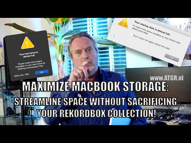 Maximize MacBook Storage: Streamline Disk-Space Without Sacrificing Your Rekordbox Collection!