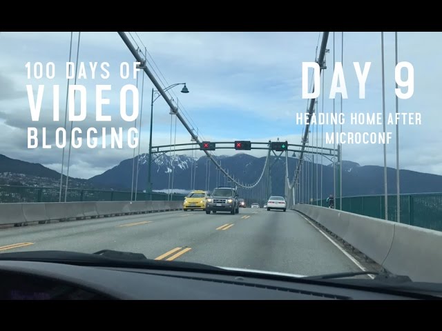 #the100dayproject Day 9 - Heading home after Microconf