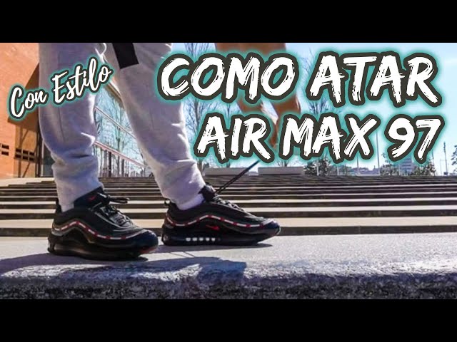 ⚠️COMO ATAR AIR MAX 97 / How to LACE AIR MAX 97 (LA GUIA DEFINITIVA)
