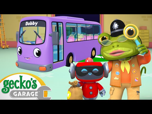 Detective Grandma's Mystery Trail | Gecko's Garage | Cartoons For Kids | Toddler Fun Learning