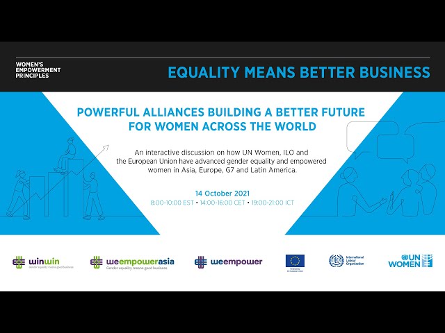 Powerful alliances building a better future for women across the world