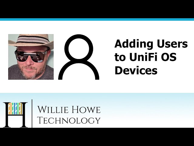 How to add a user to UniFi OS devices