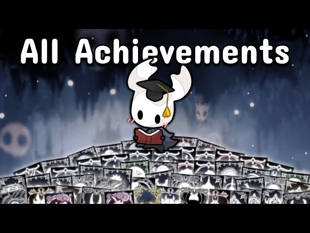 All 63 Hollow Knight Achievements in one Speedrun