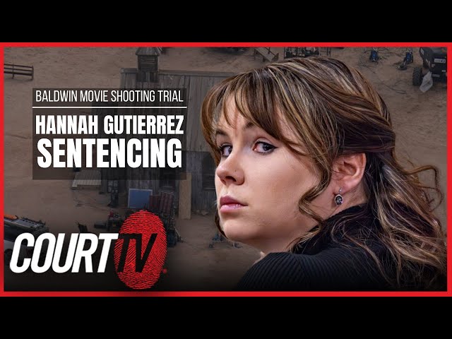 LIVE: Sentencing of Hannah Gutierrez, Baldwin Movie Shooting Trial | COURT TV
