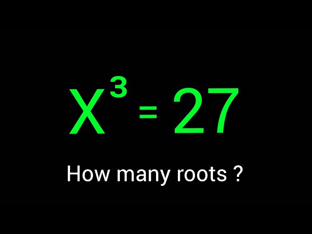 Cubic Equation | Find all roots