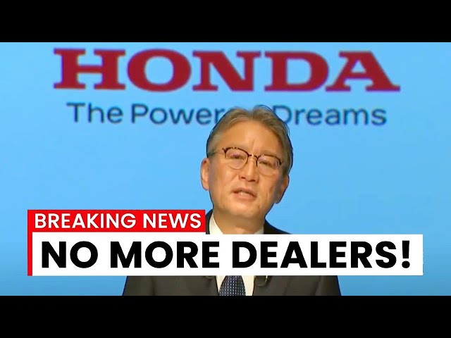Honda Reveals HUGE News & SHOCKS The Entire Car Industry!