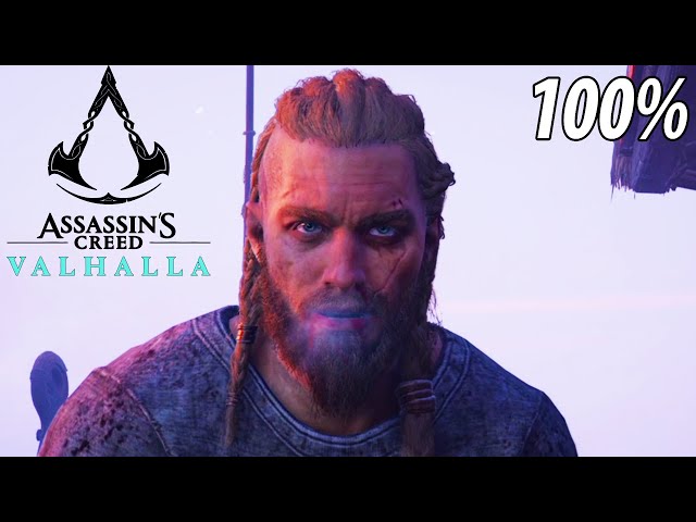 Assassin's Creed Valhalla - 100% Walkthrough Part 1 - No Commentary Full Game Male Eivor PS4 Pro