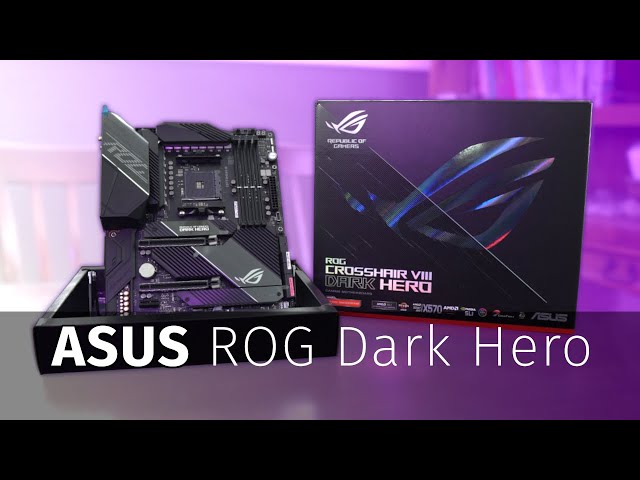 The hero we need & deserve . . . ASUS ROG X570 Dark Hero motherboard –  An in-depth overview