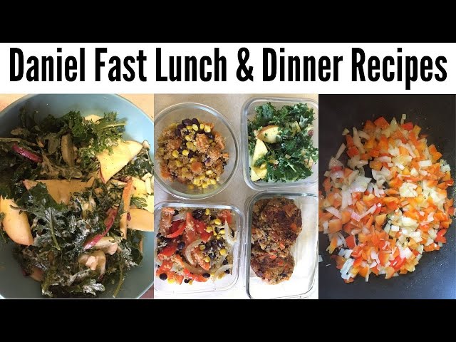 Daniel Fast Meal Ideas for Lunch and Dinner