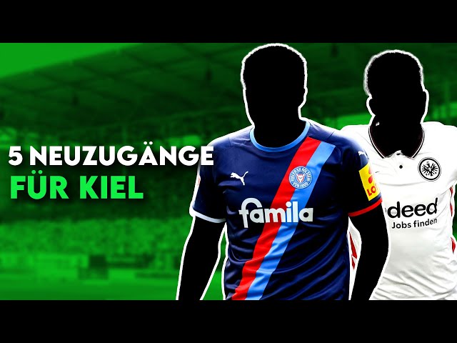 Holstein Kiel: 5 Transfers für das Aufstiegsrennen in der 2. Liga!
