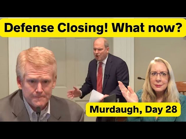Murdaugh: Juror DRAMA!, Clothes-Free Golf Cart Rides, Defense Closing - Lawyer Reacts, Mar. 2