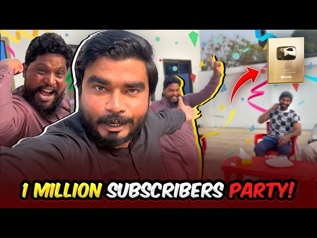 1 Million 🌟 Ki Party 🥳 - Aaj To Mahool Ban Gya | #1MillionSubscribers