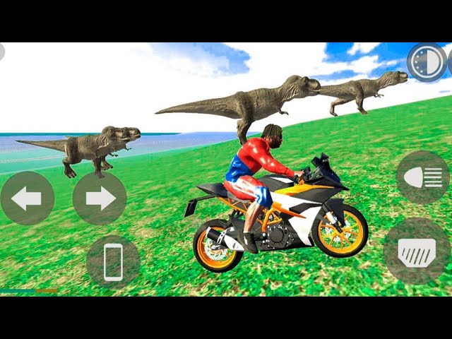 Ktm Vs 3 Dinosaur #newupdate #indianbikedriving3d All cheat code New Gamplay video