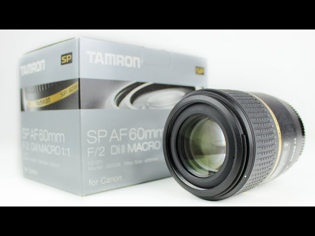 Tamron 60mm f2.0 Di II Macro Lens Unboxing / Test Video | Unboxholics