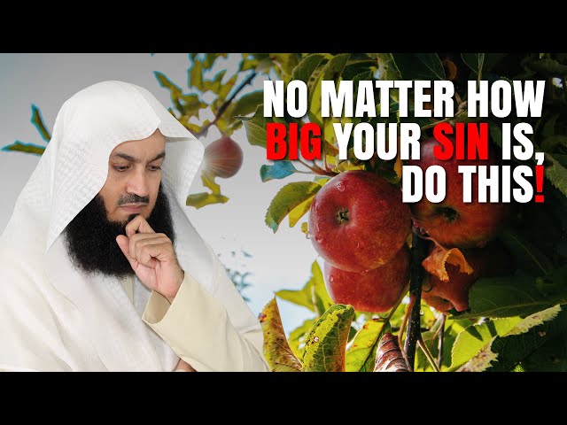 No Matter How Big Your Sin Is, Do This | Mufti Menk