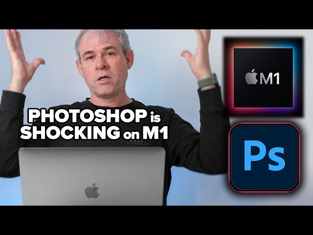 Photoshop on Macbook pro m1 is Shocking! TEST RESULTS