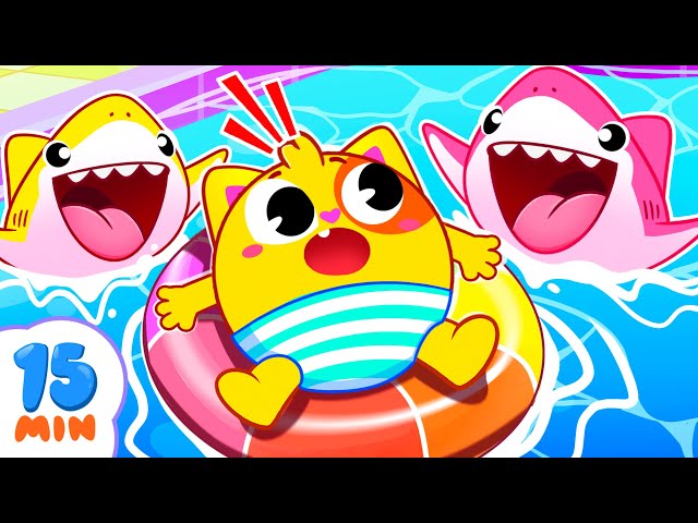 Baby Sharks Doo Doo Dance For Kids | Funny Songs For Baby & Nursery Rhymes by Toddler Zoo