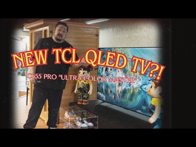 SANCHUPAPA'S NEW TCL C655 QLED PRO 75" TV!!