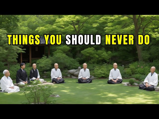 Seven Zen Teachings on Things You Should Never Do in Life | Zen Wisdom | Motivational Story