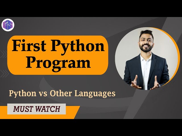 Lec-2: ‘Hello World’ in Python 🐍 vs Others | First Python 🐍 Program
