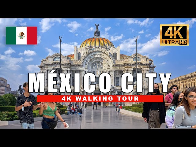 🇲🇽 Mexico City Walking Tour - CDMX Historic Center Walking Tour  [4K HDR / 60fps]