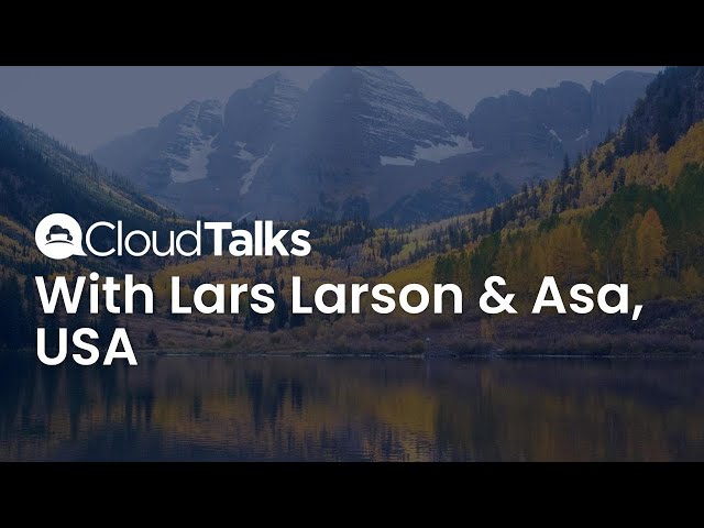 Fireside Chat with Lars Larson & Asa Firestone at CloudTalks US