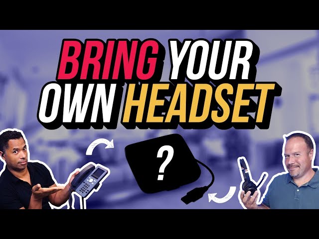 How to Connect Your Bluetooth Headphones, Headsets or Speakerphones to a Deskphone and PC | Tutorial