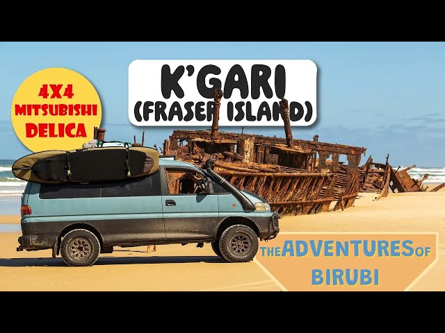 K'gari (Fraser Island) by 4x4 campervan - The biggest sand island in the world