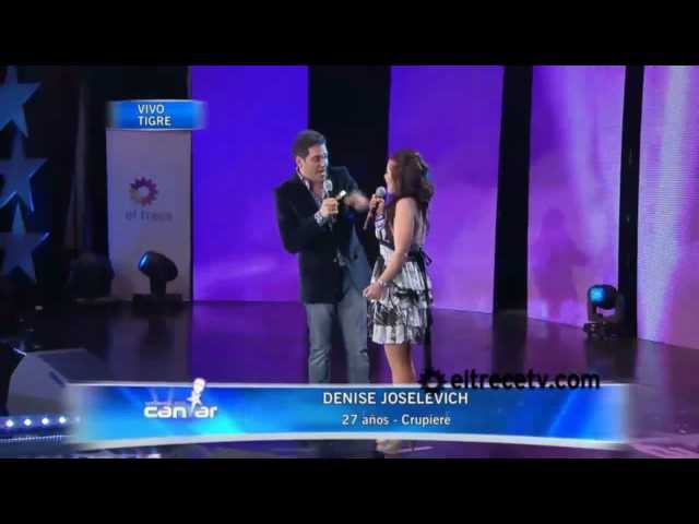 Denise "La Corta" Joselevich en Soñando por Cantar (18.07.12)