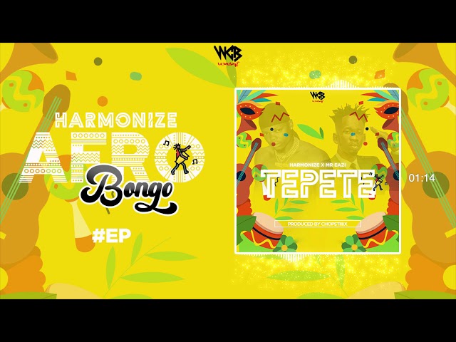 Harmonize Ft Mr Eazi - Tepete (Official Audio) Sms SKIZA 8545384 to 811