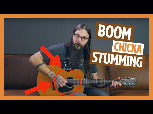 Classic Strumming Pattern #2 The Boom Chicka for Country and Folk Guitar