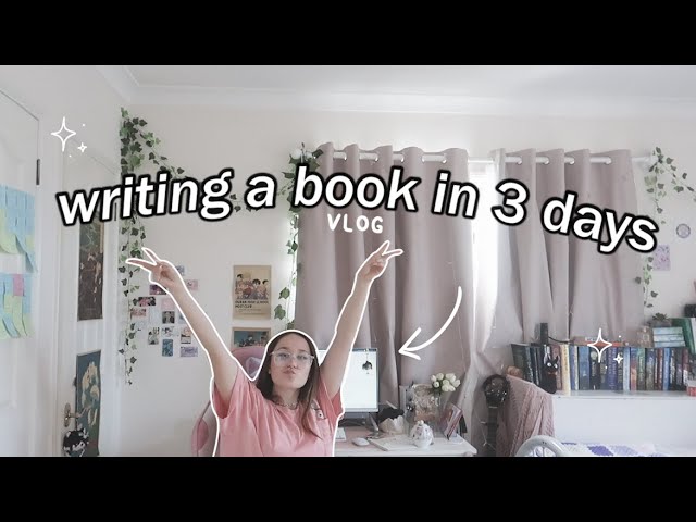 WRITING A SHORT STORY IN 3 DAYS⏳📖// week writing vlog challenge // my planning process + novel ideas