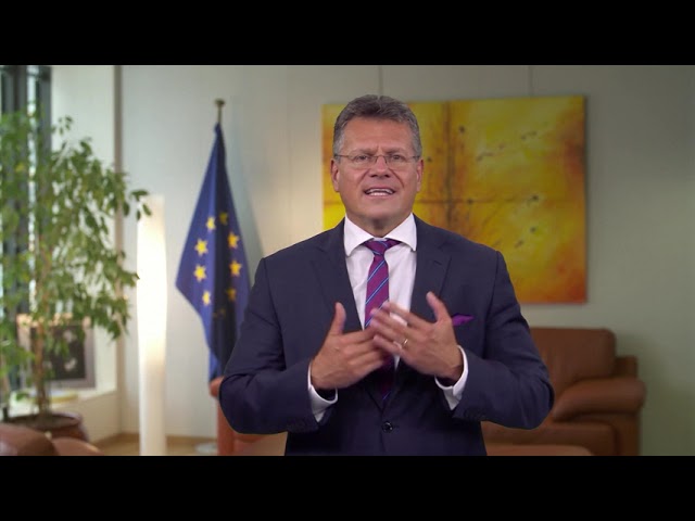 Message by Vice-President Sefcovic on the 2021 Strategic Foresight Report - Questions & answers