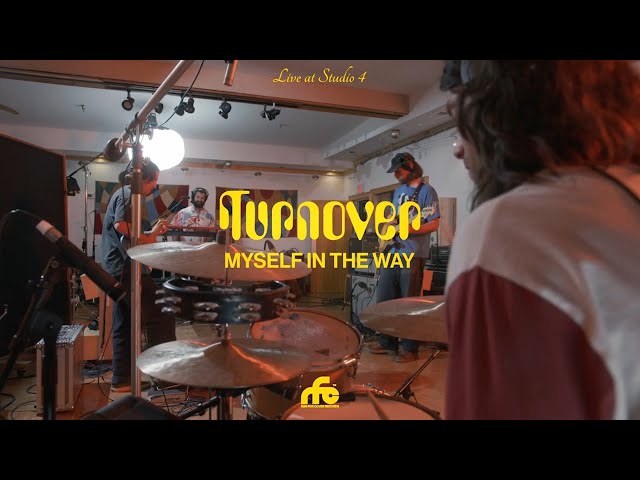 Turnover - "Myself in the Way" (Live at Studio 4)