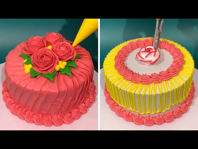 My Favorite Rainbow Cake Videos | Homemade Easy Cake Design Ideas | Easy Cake Decorating Hacks