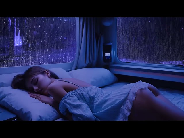 Rain On Camping Car: The Sound Of Forest Rain Helps You Sleep And Instantly Relieves Stress 💤🌧️