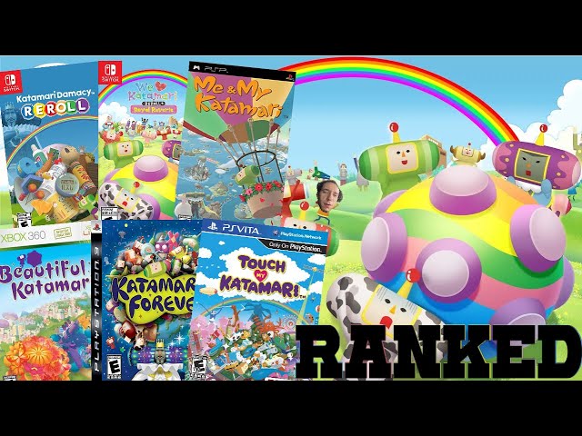 Ranking EVERY Katamari Game From WORST TO BEST (Top 6 Including Both Re-Rolls)