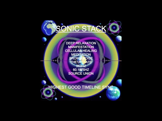 Lyran Sonic Stack | Healing, Relaxation, Manifestation Brown Noise, Theta, Source | Binaural Beats