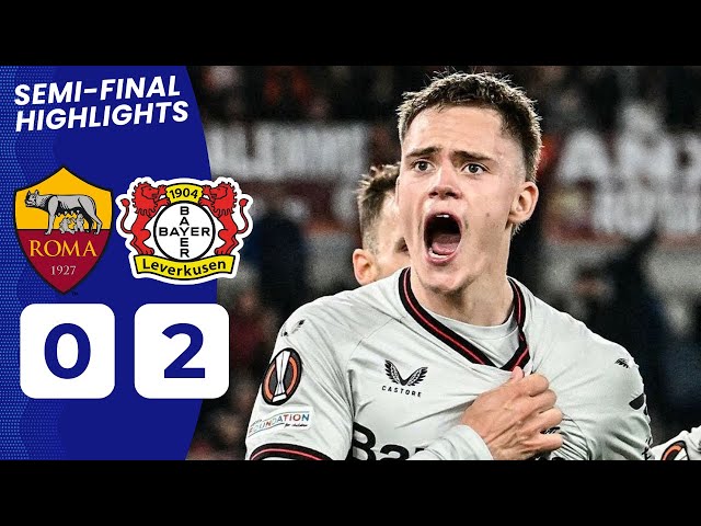 Roma vs Bayer Leverkusen (2-0) Highlights | Europa League 23/24
