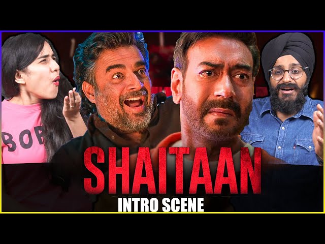 Shaitaan Scary Intro Scene Reaction | Ajay Devgn | R Madhavan