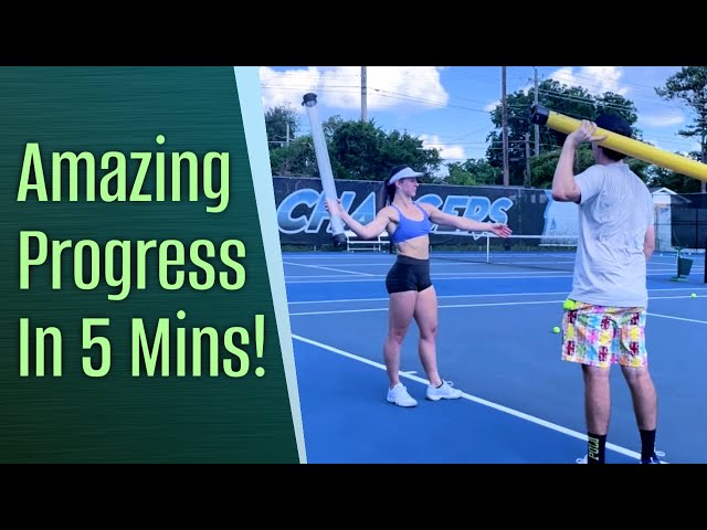Tennis Serve Coordination - From Novice to Natural In 5 Minutes